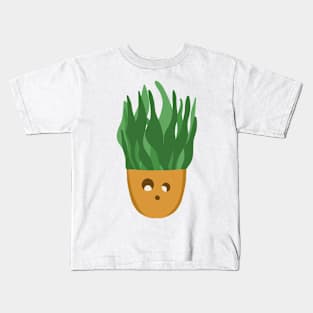 Snake plant sticker Kids T-Shirt